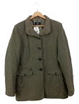 Vorschaubild 2 von Damen Winterjacke Gr. 38/M Grün Klassisch Elegant Outdoor