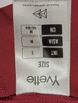 Vorschaubild 3 von Damen Leggings S 36 Rot Sportlich Mesh-Einsätze