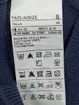 Vorschaubild 4 von Damen Sweatshirt Gr. 32/S Blau Casual Knopfleiste