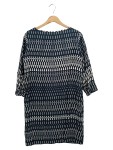 Vorschaubild 2 von MARC O POLO Damen Blusenkleid Gr. 36/S Blau Grafisch Klassisch Elegant Midikleid