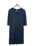 Vorschaubild 2 von MARC O POLO Damen Blusenkleid Gr. 34/XS Blau Jersey Midikleid Klassisch