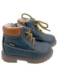 Vorschaubild 1 von Kinder Stiefel Gr. 21 Blau Outdoor Boots gefüttert