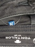 Vorschaubild 3 von Damen Jeans W28 Schwarz Tapered Fit Distressed Casual