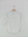 Vorschaubild 2 von Baby Body Langarm Weiß Gr. 86 Stickerei