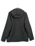 Vorschaubild 2 von Herren Outdoorjacke Schwarz Gr. 52/L Windbreaker Regenjacke