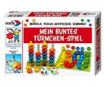 Vorschaubild 1 von Motorikspielzeug Mein buntes Türmchenspiel Holz Spiel; Tiere