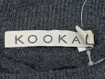 Vorschaubild 3 von KOOKAI Damen Strickkleid Gr. 32/XXS Grau Klassisch Elegant Viskose