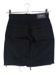 Vorschaubild 2 von Damen Jeansrock Schwarz Gr. 34;XS Casual Minirock Reißverschluss