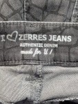 Vorschaubild 3 von Damen Jeans Regular Fit Grau Gr. 36 Strukturmuster