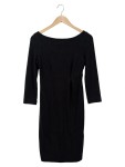 Vorschaubild 1 von Damen festliches Kleid Gr. 36/S Schwarz Elegant Vintage Midikleid