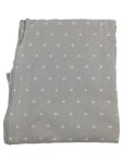 Vorschaubild 1 von Babydecke Grau Sterne Baumwolle Kuscheldecke Einschlagdecke