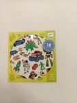 Vorschaubild 2 von Puffy Dicke Sticker Set Kinder Mehrfarbig Retro-Spielzeug 30 Stück