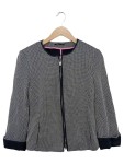 Vorschaubild 1 von Blazer Damen Gr. 36/S Schwarz Elegant Business 3/4-Arm Grafik