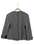 Vorschaubild 2 von Blazer Damen Gr. 36/S Schwarz Elegant Business 3/4-Arm Grafik