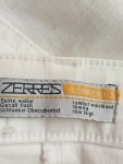Vorschaubild 3 von Damen Jeans Straight Leg Gr. 36 Weiß Casual Baumwolle-Mix