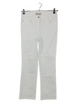 Vorschaubild 1 von Damen Jeans Straight Leg Gr. 36 Weiß Casual Baumwolle-Mix
