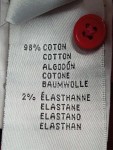 Vorschaubild 4 von Kinder Jeans Slim Fit Gr. 152 Rot Casual Baumwolle Hose