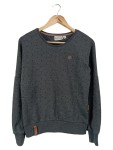 Vorschaubild 1 von Damen Sweatshirt Gr. 34/XS Grau Anker Muster Casual Langarm Pullover