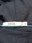 Vorschaubild 3 von Bluse Damen 3/4 Arm Gestreift Blau Gr. 38 M Baumwolle Modal