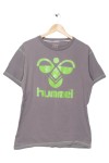 Vorschaubild 1 von Hummel Herren T-Shirt Grau Gr. 54/XXL Casual Sportlich Logo-Print