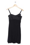 Vorschaubild 1 von Abendkleid Elegant Damen Gr. 38 M Schwarz Schleife Midikleid