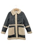 Vorschaubild 1 von Q/S by s.Oliver Damen Fellmantel Gr. 36/S Schwarz Casual Kunstfell Jacke