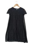 Vorschaubild 1 von IDA SJÖSTEDT Spitzenkleid Elegant Party Midikleid Schwarz Gr. 34 XS