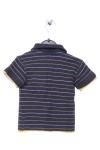 Vorschaubild 2 von Levis Kinder Poloshirt Gr. 86 Blau Gestreift Casual Preppy