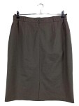 Vorschaubild 2 von Damen Bleistiftrock Gr. 44/XXL Braun Klassisch Elegant Business