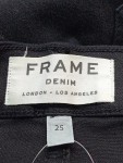 Vorschaubild 3 von DENIM Damen Jeans Slim Fit W25/34/XS Schwarz Destroyed Look