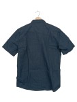 Vorschaubild 2 von Kinder Freizeithemd Blau Gr. 152 Casual Kurzarm Baumwolle Polyester
