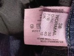 Vorschaubild 4 von Damen Jeans Straight Leg Gr. 38 Lila Casual