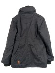 Vorschaubild 2 von Sweatjacke Damen Gr. 36/S Schwarz Vintage Streetwear Kapuze Baumwolle