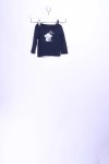 Vorschaubild 1 von Langarmshirt Kinder Gr. 68 Blau Elefant Casual Preppy Baumwolle