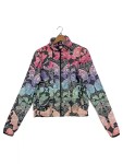Vorschaubild 1 von Leichte Jacke 34/XS Damen Mehrfarbig Schmetterling Blumen Vintage