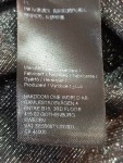 Vorschaubild 6 von Damen Body Gr. 36/S Grau Elegant Langarm Glitzer Party