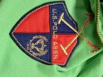 Vorschaubild 3 von U.S. POLO ASSN. Kinder Sweatjacke Gr. 122 Grün Kapuze Logo Reißverschluss