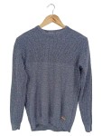 Vorschaubild 1 von Herren Pullover Gr. 46/S Blau Casual Baumwolle Strickpullover