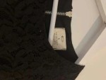 Vorschaubild 3 von Spitzenkleid Damen S/36 Schwarz Elegant 3/4-Arm