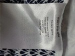 Vorschaubild 5 von Damen Stoffhose Gr. 36 Blau Gemustert Casual Modern