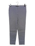 Vorschaubild 1 von Damen Stoffhose Gr. 36 Blau Gemustert Casual Modern