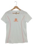 Vorschaubild 1 von Damen Sport Shirt Gr. 36/S Weiß Polyester Kurzarm Sportlich
