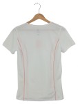 Vorschaubild 2 von Damen Sport Shirt Gr. 36/S Weiß Polyester Kurzarm Sportlich
