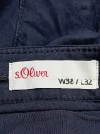 Vorschaubild 3 von Damen Stoffhose W38/L32 DE 44 Blau Chino Casual