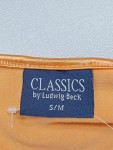Vorschaubild 3 von Damen Body Langarm Gr. 36/S Casual Orange Baumwolle
