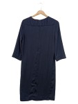 Vorschaubild 2 von Damen Blusenkleid Gr. 36/S Blau Klassisch Elegant Hemdblusenkleid