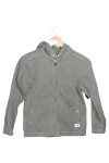 Vorschaubild 1 von Leichte Jacke Damen Gr. 34;XS Grau Kapuze Baumwolle Casual