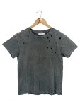 Vorschaubild 1 von Damen T-Shirt Grau Gr. 34 / XS Vintage Cut-Outs Kurzarm