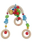Vorschaubild 1 von Kinderwagenkette Holz Vogel Mehrfarbig Baby Spielzeug 38cm