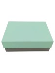 Vorschaubild 1 von Aufbewahrungsbox Modern Grün Papier Box Schachtel 23cm breit 8cm hoch